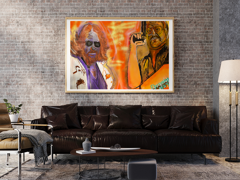 THE BIG LEBOWSKI - Dude and Walter