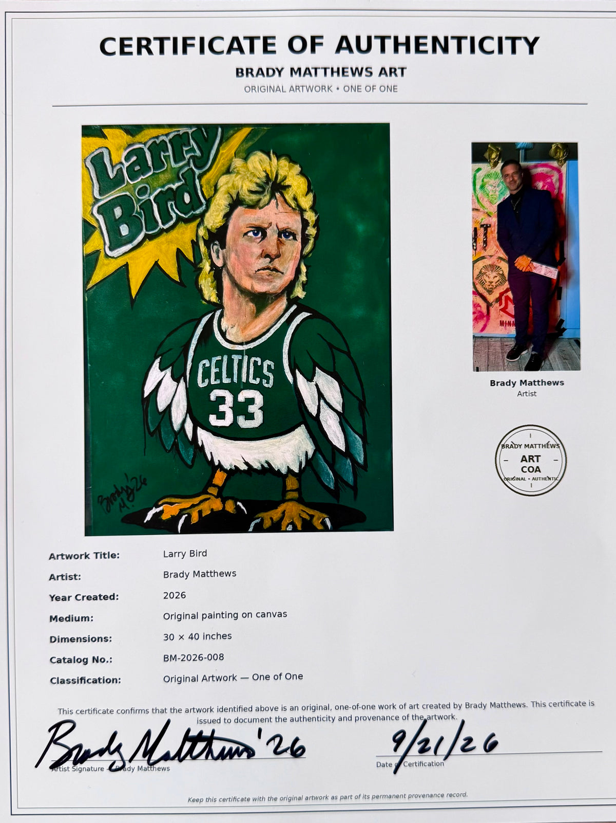 LARRY BIRD